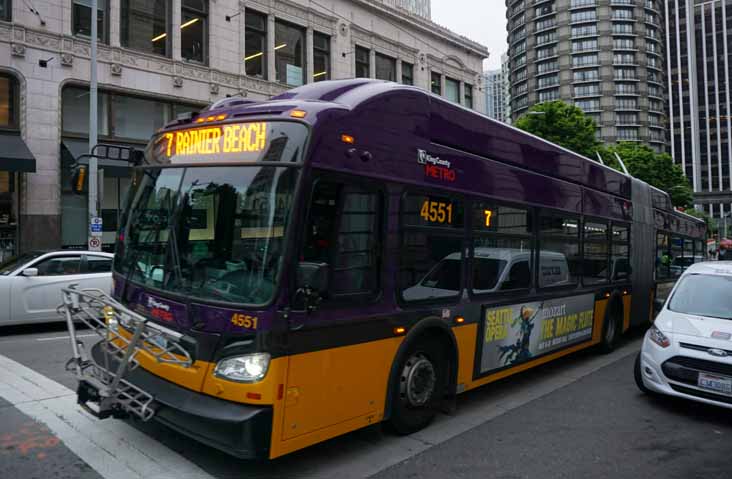 King County Metro New Flyer Xcelsior XT60 4551